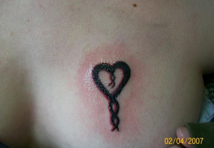 Celtic Heart Tattoo Image